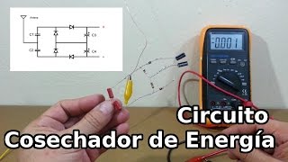 Circuito Cosechador de Energía Electromagnética [upl. by Spevek607]