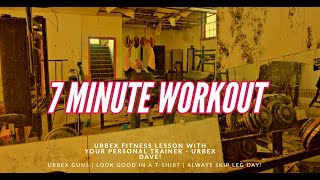 7 MINUTE URBEX WORKOUT EPISODE 2  ABANDONED GYM IN A CHURCH  Workout Video for Beginners [upl. by Willabella]