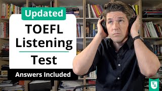 TOEFL Listening Practice Test With Answers [upl. by Zanas]