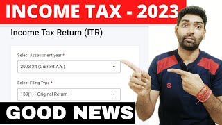 ITR Filing for salaried employees  Online Tutorial AY 202324  Income Tax Return  LLA [upl. by Areek150]