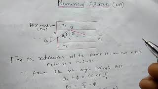 Numerical Aperture Of Optical Fibre  How To Find Numerical Aperture Of Optical Fibre  Fiber Optics [upl. by Tecil]