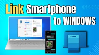 How to connect you Smartphone to Windows PC through PhoneLink App [upl. by Nancee]