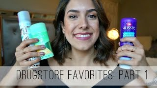 DRUGSTORE FAVES PT 1 SKINCARE AND HAIRCARE  Neelou Goodarzi [upl. by Yardley14]