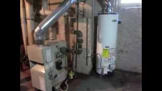 How to Install new 40 gallon natural gas hot water tank Presented by CimeX [upl. by Rebna]