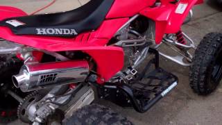 2008 TRX450R walk around [upl. by Aztiraj]