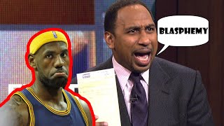 Stephen A Smith calls Lebron James a LIAR with SAVAGE comments about the WOKE NBA Star [upl. by Acsisnarf]