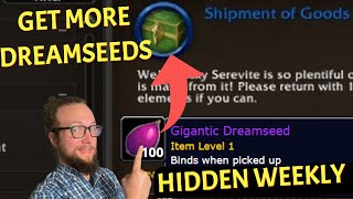 EASY DREAMSEEDS and REP Shipment of Goods Weekly Quest  WoW Dragonflight Supply Crate Guide [upl. by Rufena]