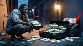 Homeless Black Man Finds a Briefcase Full of Money What He Does Next Leaves Everyone Speechless [upl. by Niwled476]