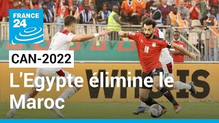 CAN2022  LEgypte élimine le Maroc après prolongations 21 et se qualifie en demifinale [upl. by Pammi]