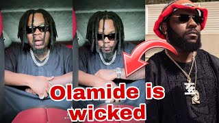 Olamide In Shock As Rapper Odumodublack Calls Him quotWickedquot After Habibi And Makaveli [upl. by Ahsaekal963]