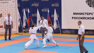 AllRussian competitions in allstyle karate September 2024 Shotokan karate Kumite [upl. by Averil235]