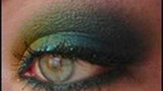 MAKEUP TUTORIAL Caribbean Green Smokey Eyes  MAGIMANIA Schminkanleitung [upl. by Naihr]