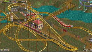 2096 Electric Fields EXTREME  RollerCoaster Tycoon Classic [upl. by Acissev190]