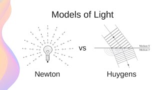 Newtons and Huygens Models of Light  HSC Physics [upl. by Sivle]