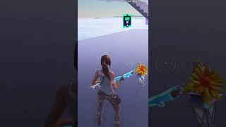 Fortnite COLD SNAP Pickaxe ingame fortnite skin foryou [upl. by Ateerys]