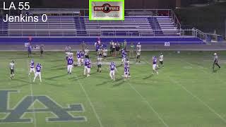 LA Football VS Jenkins County KY [upl. by Nirual]