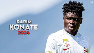 Karim Konaté 2024  Amazing Skills Assists amp Goals  RB Salzburg  HD [upl. by Kal503]