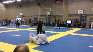 Nordic open bjj 2014 Daniel Pateta Johansson vs nn open del 2 [upl. by Oisor188]