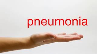 How to Pronounce pneumonia  American English [upl. by Eb]