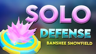 33 I solod Banshee Snowfields Defense Mode in Weapon Fighting Simulator [upl. by Ativel]