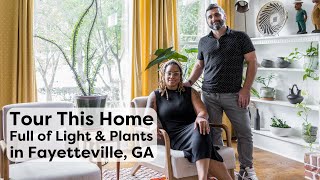 Tour This Eclectic ArtFilled Home in Georgia  Home Tours  HGTV Handmade [upl. by Vaden]