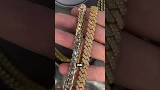 Tight Link Cuban Made in solid 14k gold this chain is a modern take on the traditional cuban link [upl. by Melas]