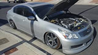 Infiniti G37 sedan motor swap [upl. by Jobye508]