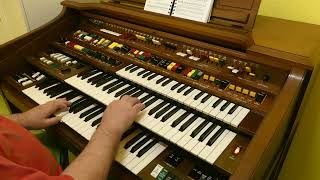 Alle Knospen springen auf  played on Yamaha Electone D85 [upl. by Ik]