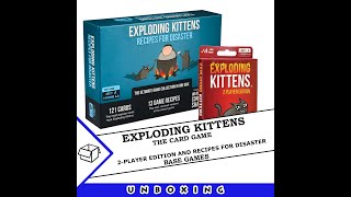 Exploding Kittens 2Player Game amp Recipes For Disaster game [upl. by Konikow]