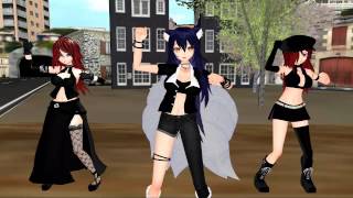 【MMD】LOLAhri Style阿璃StyleVer2【Gangnam Style 】 [upl. by Suired]