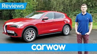 Alfa Romeo Stelvio SUV 2018 review  carwow Reviews [upl. by Seton]