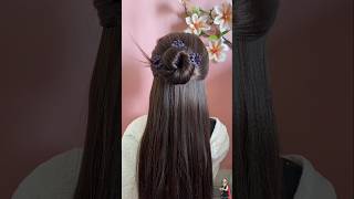 hairtying tutorial how to use the clip simple and goodlooking [upl. by Arted287]