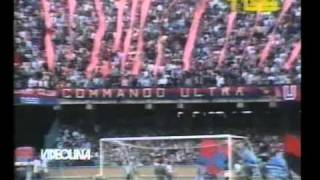 Eccezionale 1987 Maradona in Cagliari  Napoli Coppa Italia [upl. by Dympha]