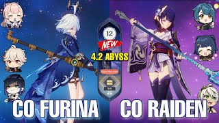 C0 Furina Mono Hydro amp Rational 42 Abyss Floor 12  Genshin Impact [upl. by Norihs]