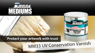 MM33 Matisse UV Varnish  Product Profile [upl. by Noli]