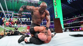 FULL MATCH  Bobby Lashley vs Goldberg WWE Crown Jewel 2021 [upl. by Chappy]