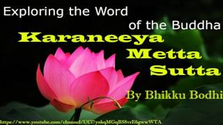 Karaneeya metta Sutta Part 02Exploring the word of Buddha from Sutta Nipata By Bhikku Bodhi [upl. by Durwood]