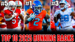 Top 10 Running Backs in the 2025 NFL Draft [upl. by Chadburn]