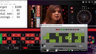 Roulette number Predicting Software  Roulette Systems  Roulette Algorithm [upl. by Barrada]