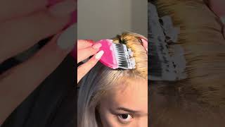 BLEACHING MY ROOTS AT HOME 😳 [upl. by Fred]