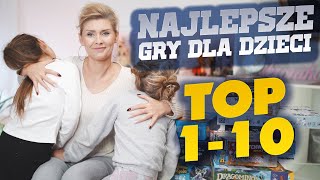 Najlepsze gry planszowe dla Dzieci │ Lista ulubionych │ 1  10 TOP [upl. by Sherourd]