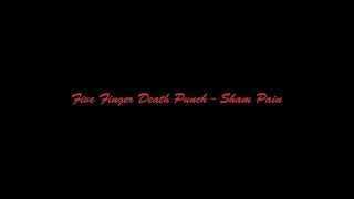 Five Finger Death Punch  Sham PainLyric Video [upl. by Ahael439]