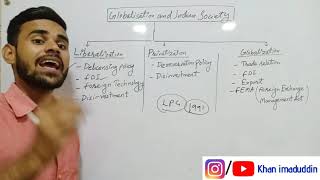 Globalization and Indian society  New Industrial Policy1991 LPG [upl. by Cher]