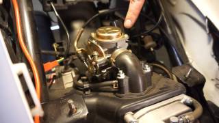 50cc or 150cc GY6 Scooter Carburetor Installation [upl. by Sedberry65]