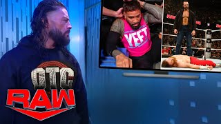 Roman Reigns Angry With Drew McIntyre  What Happened After Raw 2024  Roman Reigns Vs Drew McIntyre [upl. by Ardnalahs]