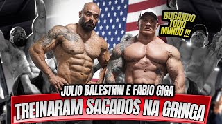 JULIO BALESTRIN E FABIO GIGA TREINARAM SACADOS NA GRINGA [upl. by Yrmac]