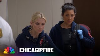 Kidd Gets Knocked Down Helping Patients and Nurses Trapped at the Hospital  Chicago Fire  NBC [upl. by Hanahs]