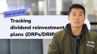 Sharesight  Tracking dividend reinvestment plans [upl. by Adnek]