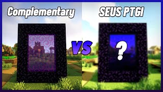 Minecraft Complementary shaders vs SEUS PTGI shaders  which is the best [upl. by Osswald378]