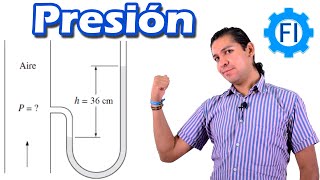 Presión Absoluta y Manométrica TermodinámicaMecánica de Fluidos Ejercicio Resuelto  Salvador FI [upl. by Corotto433]